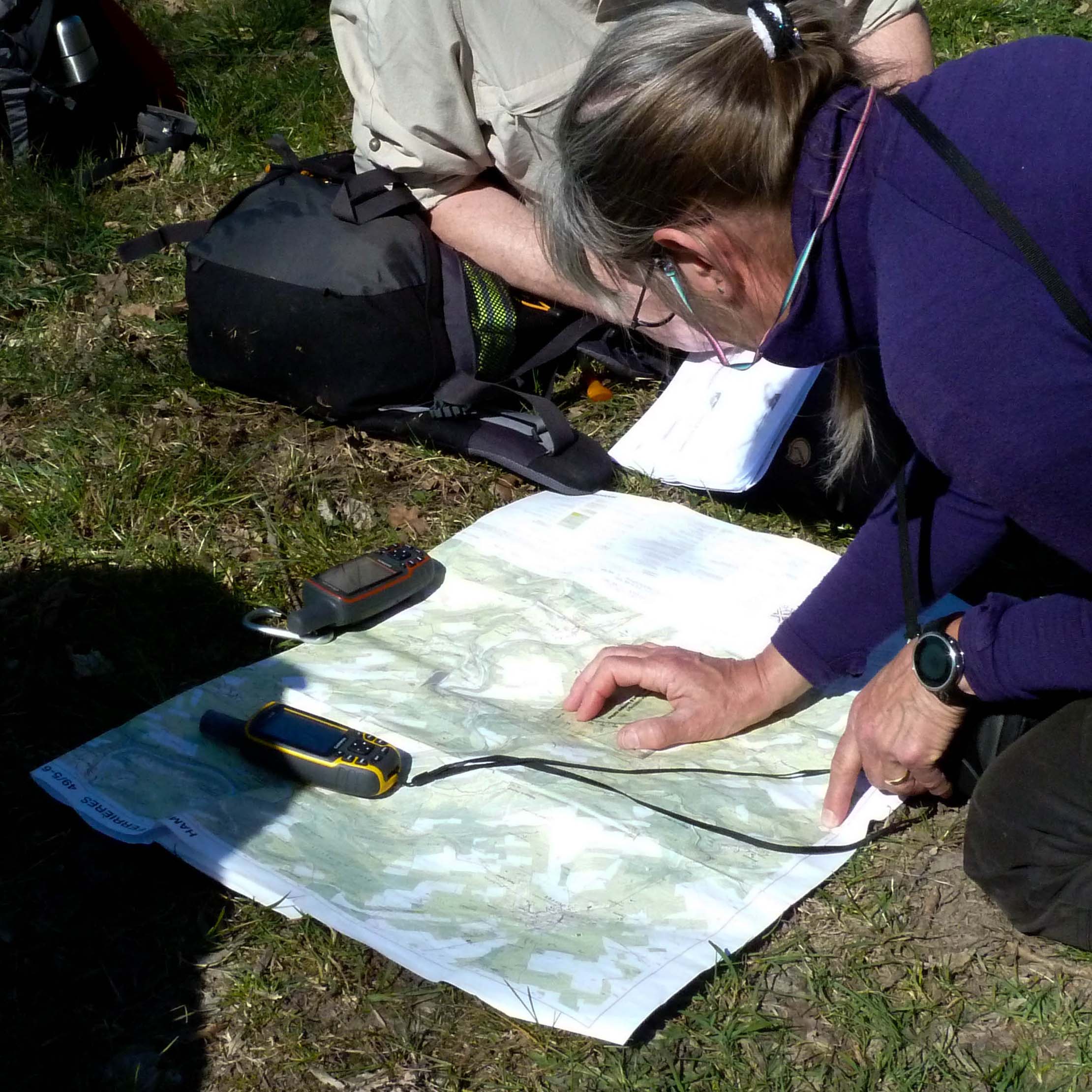Kaart, kompas en GPS Ardennen, Workshop